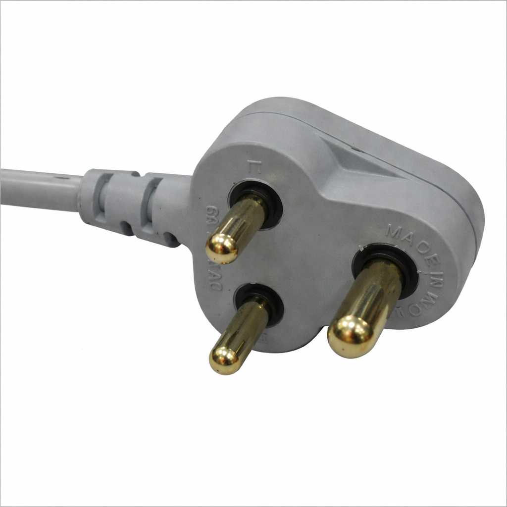 16 AMP Solid Brass Plug Pin